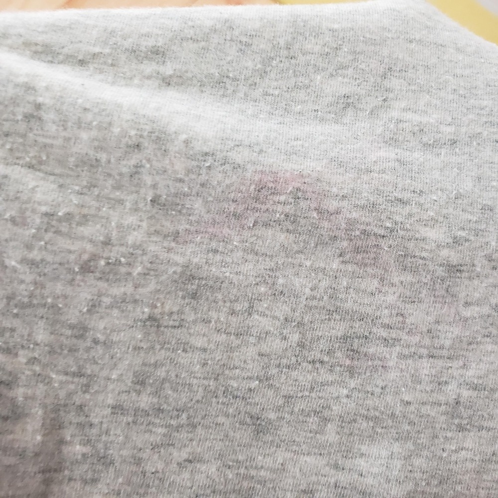 Abercrombie & Fitch Shirt Womens Medium Gray Long Sleeve Crewneck A&F Essentials - Picture 9 of 10